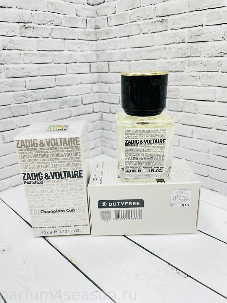 ZADIG & VOLTAIRE THIS IS HER 40 ml